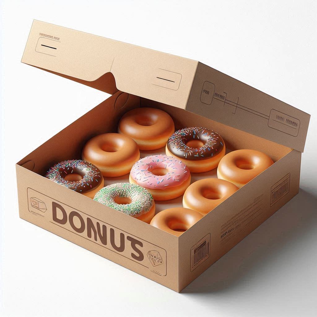 Cardboard Baking Box