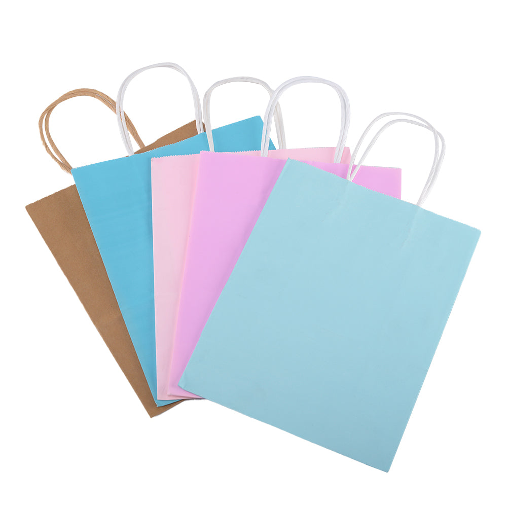 Colored Paper Shopping Bags