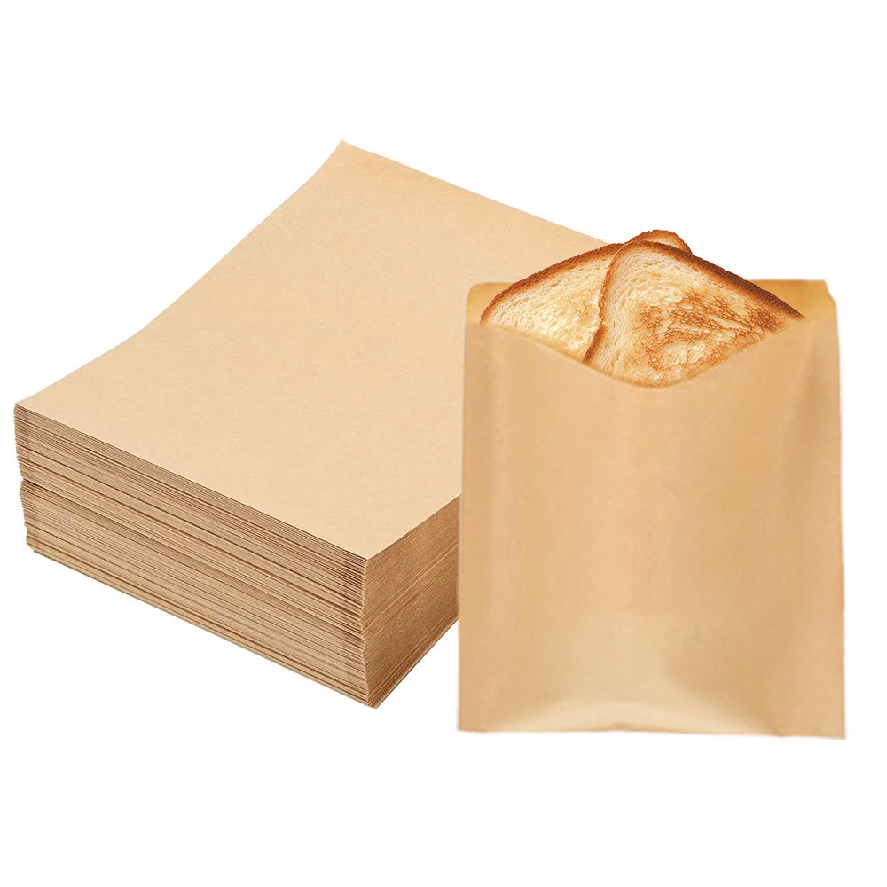 Greaseproof brown paper bags