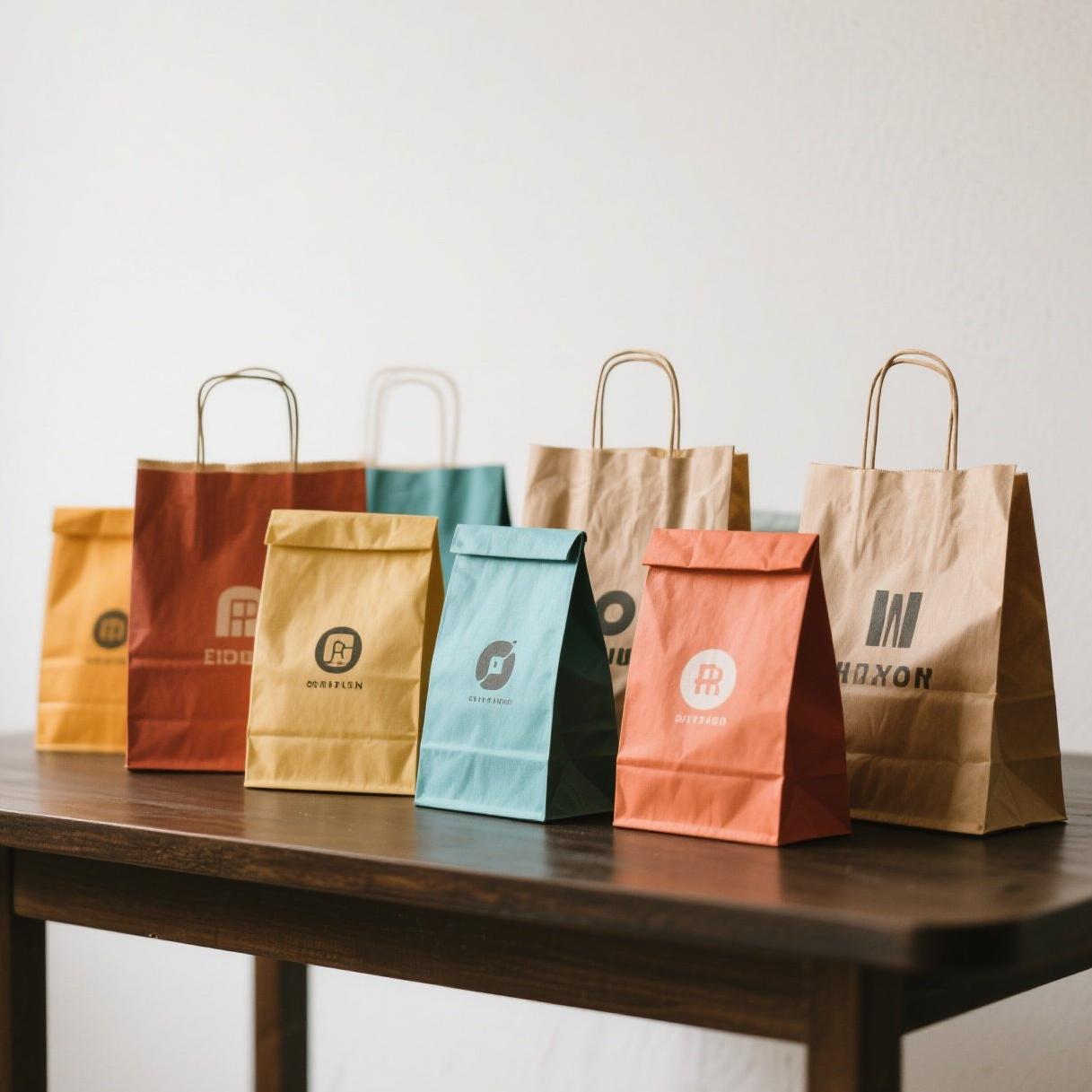 Printed Paper Shopping Bags
