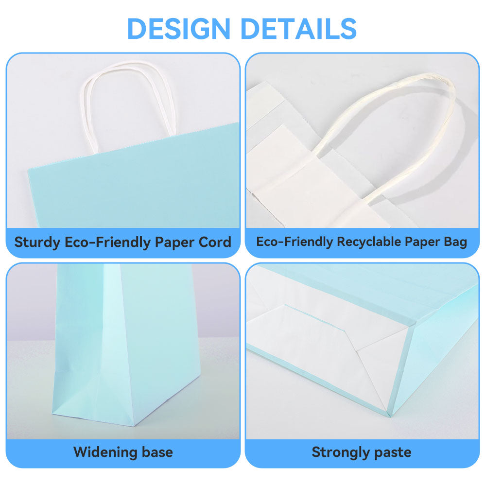 Colored Paper Shopping Bags