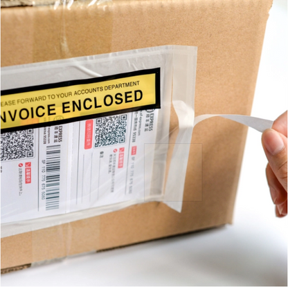 Yellow Packing List Envelopes