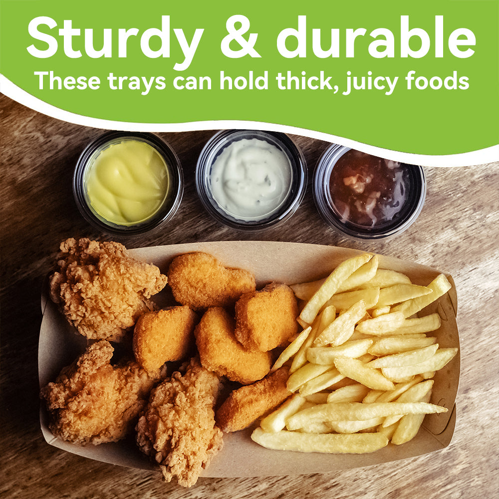Kraft Paper Food Tray