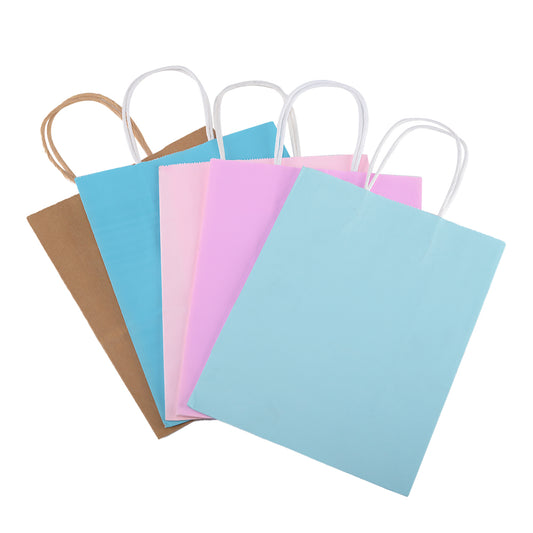 Colored Paper Shopping Bags