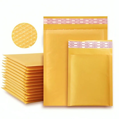 Yellow Kraft Bubble Mailer