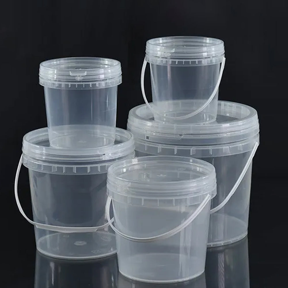 Food Clear Plastic Bucke