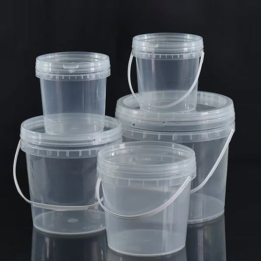 Food Clear Plastic Bucke