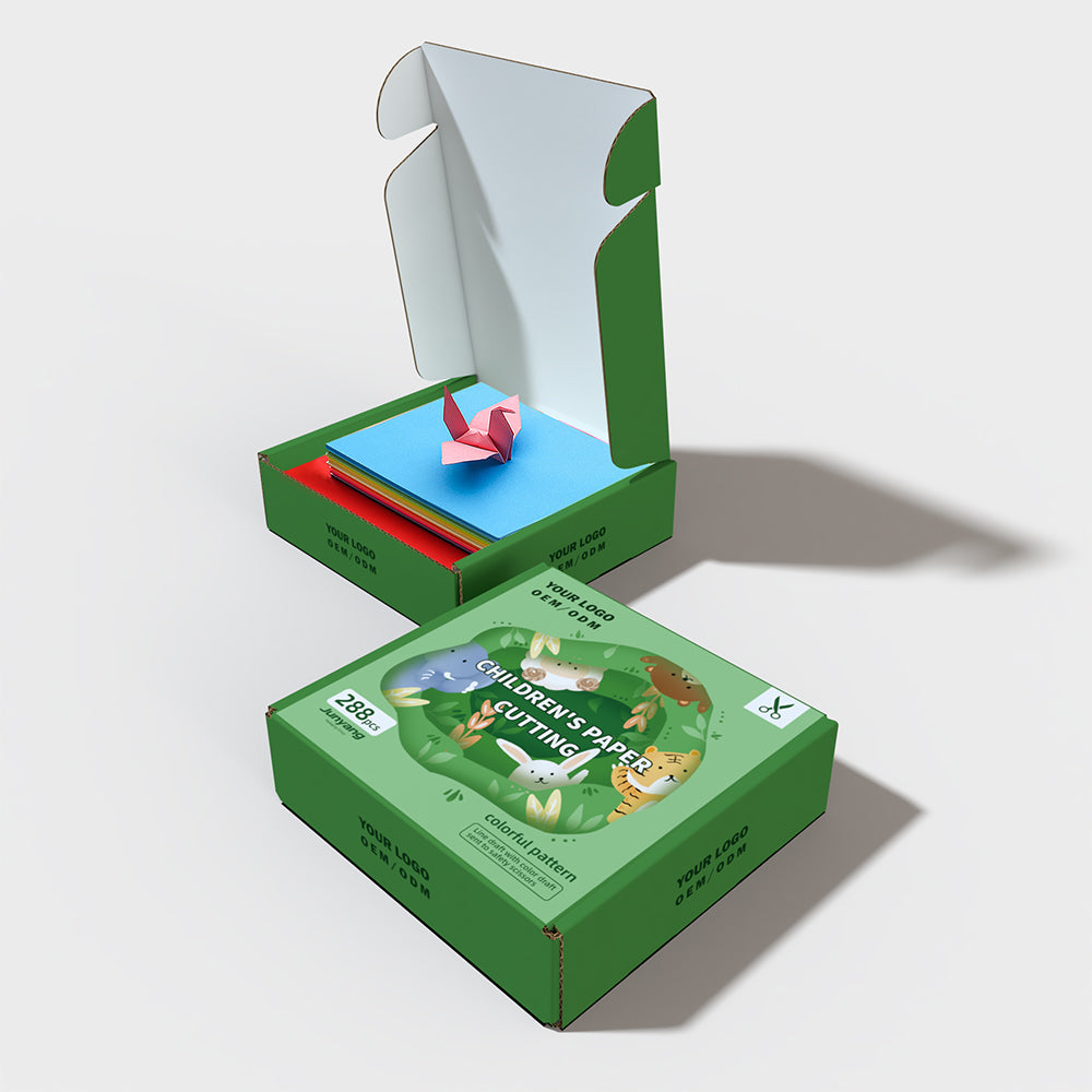 Corrugated Kraft Paper Toy Box