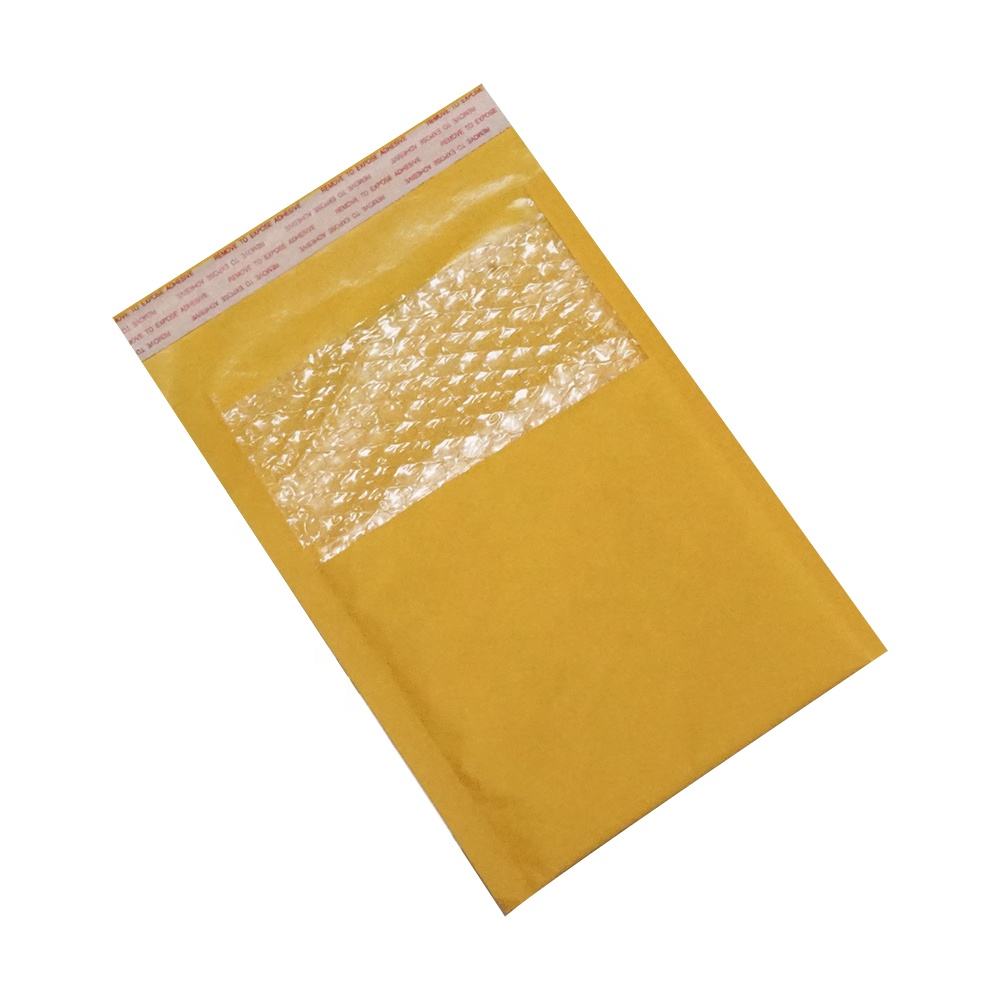 Yellow Kraft Bubble Mailer