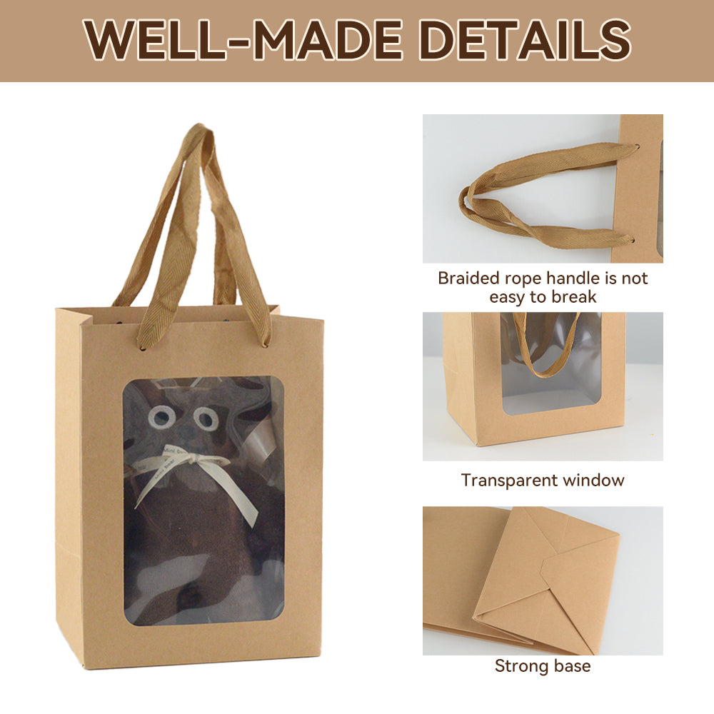 Gift Bag with Transparent Window