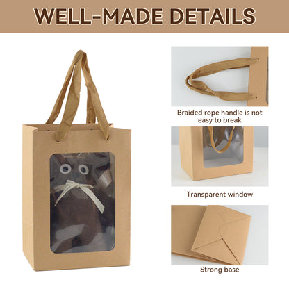 Gift Bag with Transparent Window