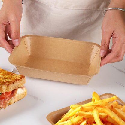 Kraft Paper Plates Tray