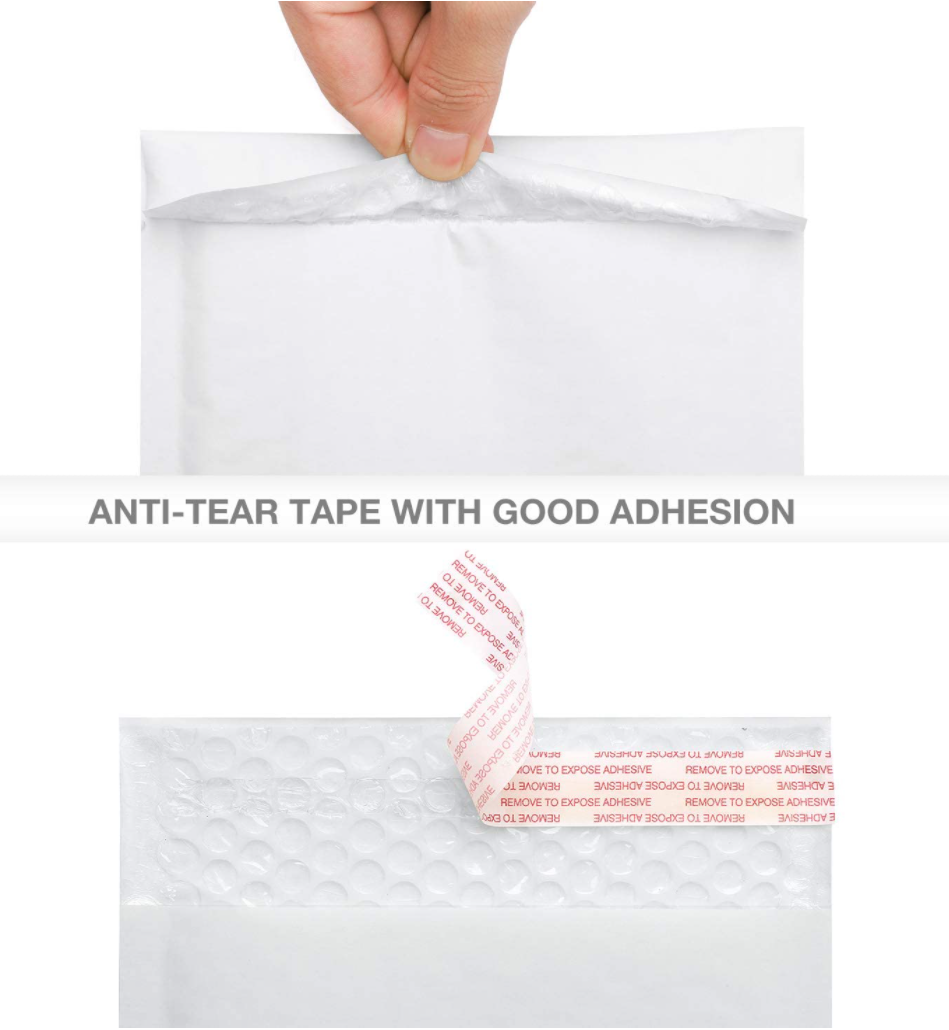 White Bubble Mailer
