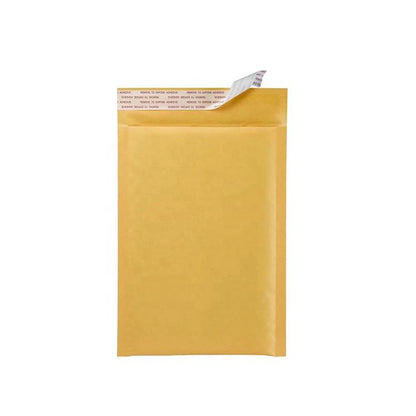 Yellow Kraft Bubble Mailer