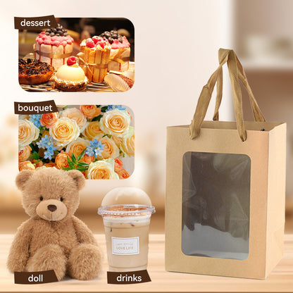 Gift Bag with Transparent Window