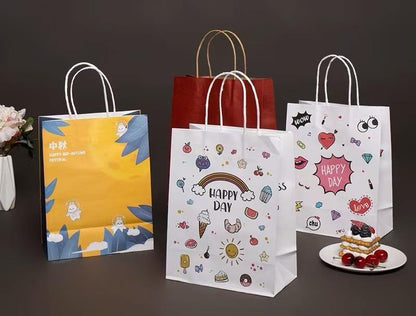 Printed Paper Shopping Bags