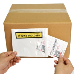 Yellow Packing List Envelopes