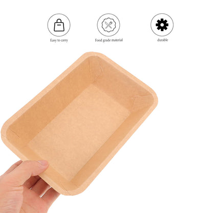 Kraft Paper Plates Tray