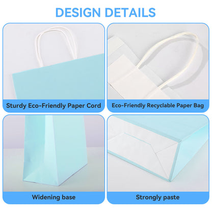 Colored Paper Shopping Bags