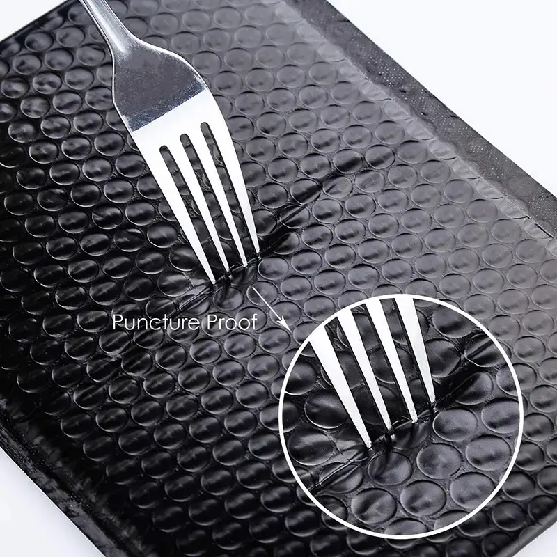 Black Poly Bubble Mailer
