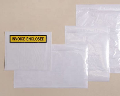 Yellow Packing List Envelopes