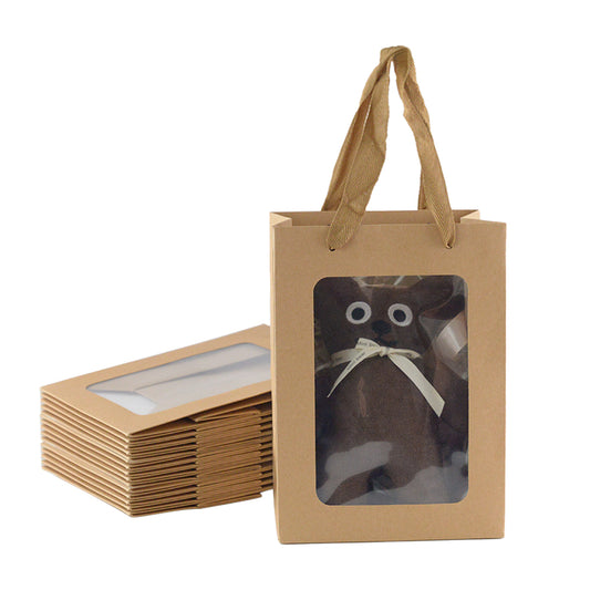Gift Bag with Transparent Window